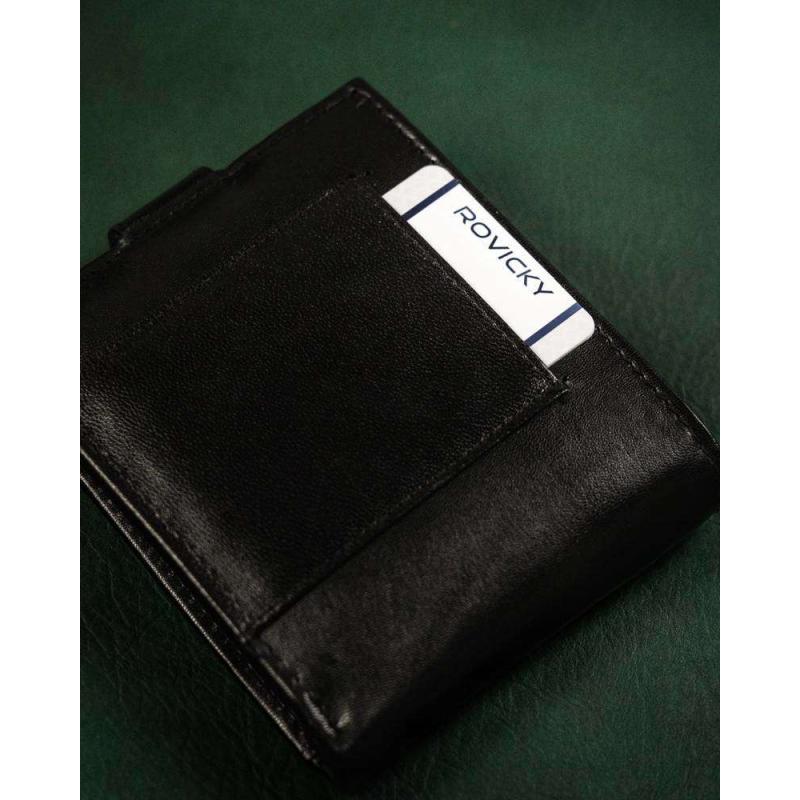 RFID bőr pénztárca ROVICKY N992L-P-GOAN