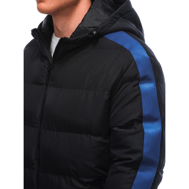 Pánská prošívaná zimní bunda V4 EM-JAHP-0101 černá 