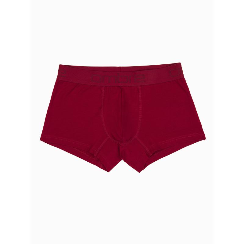 Pánské bavlněné boxerky s logem 3-pack V3 OM-UNBO-0105 mix 