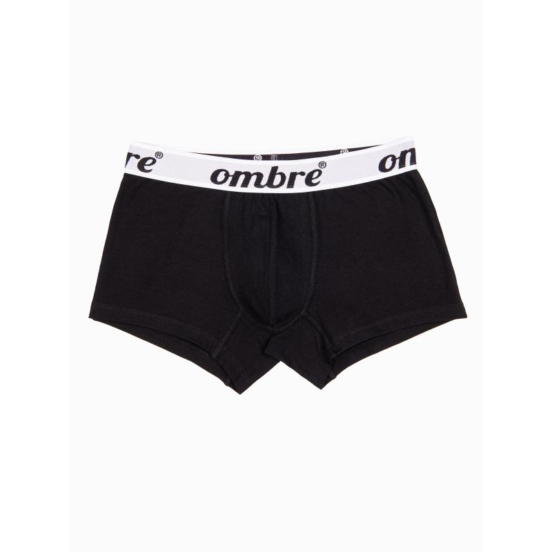 Pánske bavlnené boxerky s kontrastnou gumou 7-pack V2 OM-UNBO-0100 mix