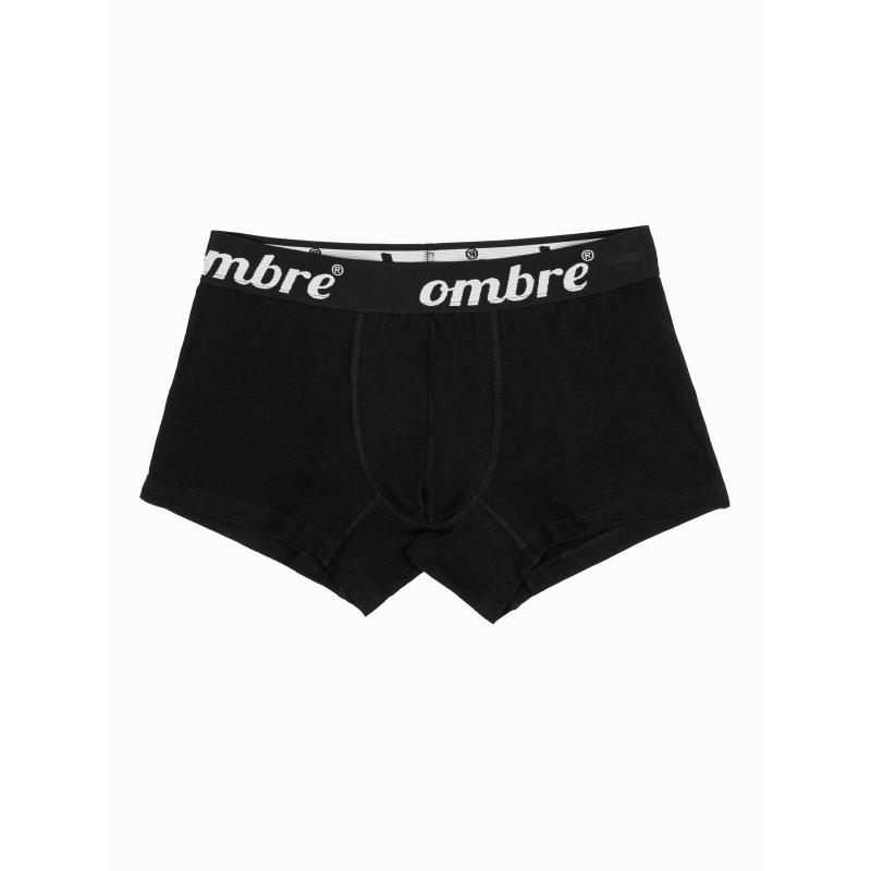 Pánske bavlnené boxerky s kontrastnou gumou 7-pack V2 OM-UNBO-0100 mix