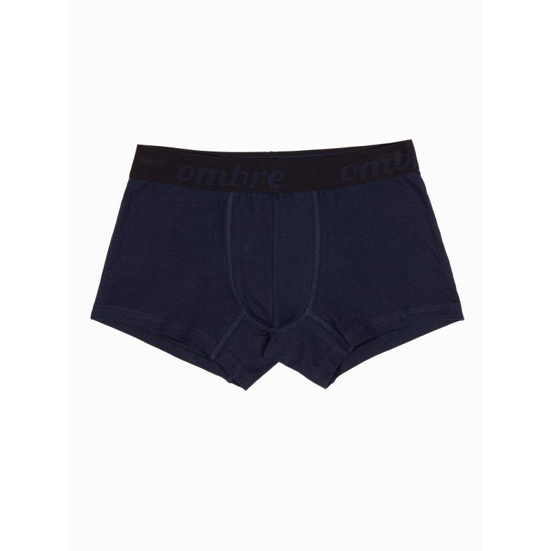 Pánske bavlnené boxerky s kontrastnou gumou 7-pack V2 OM-UNBO-0100 mix