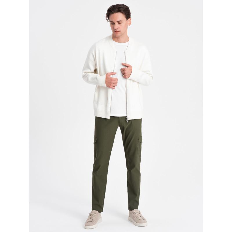 Pánské kalhoty REGULAR tmavě šedé 