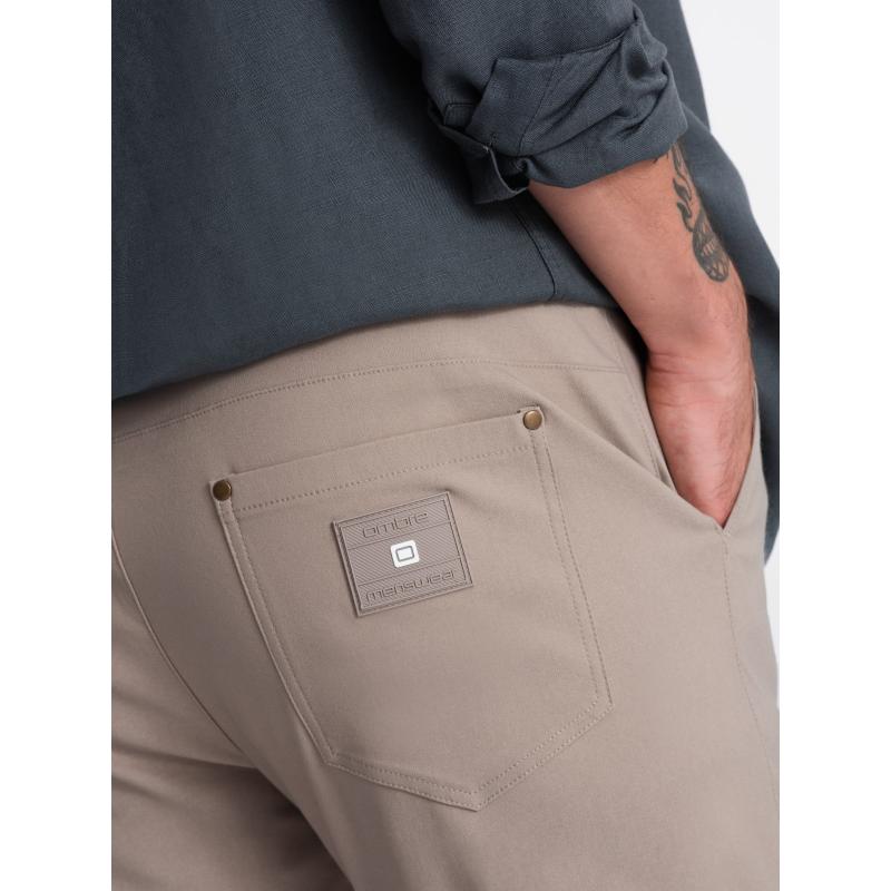 Pánské kalhoty REGULAR béžové 