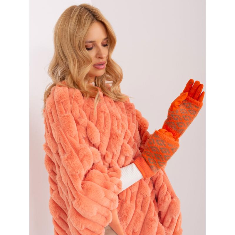 Női kesztyű OBA narancssárga