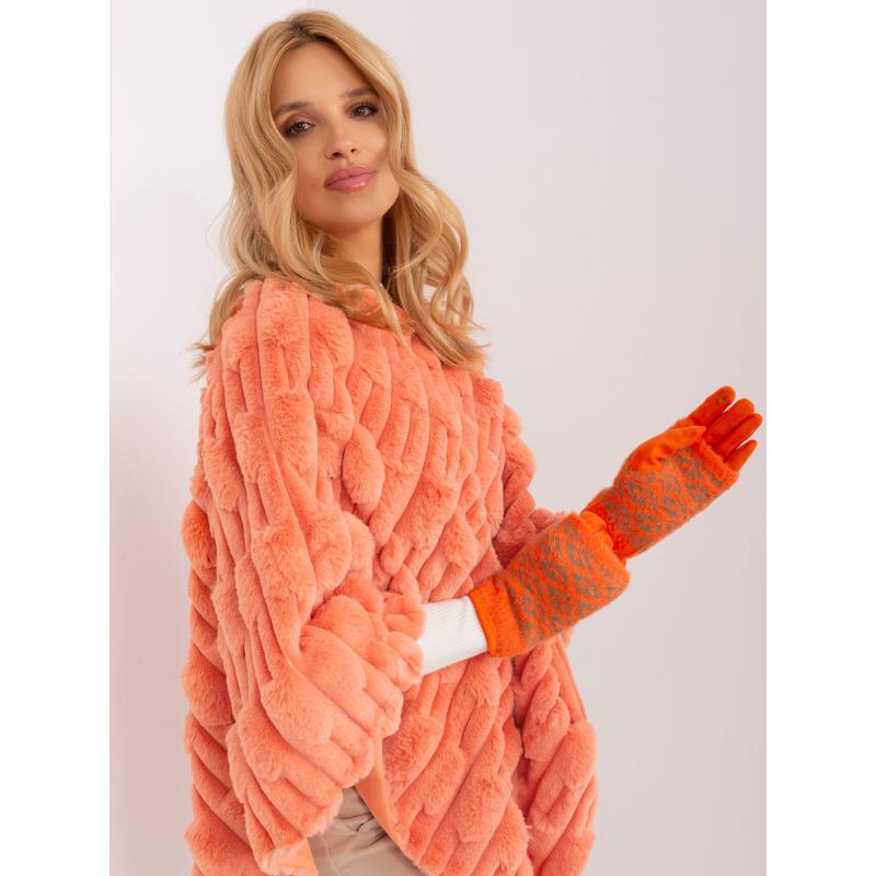 Női kesztyű OBA narancssárga