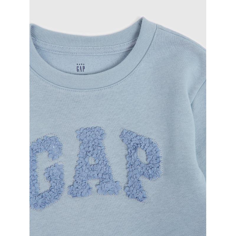 Detské mikinové šaty s logom