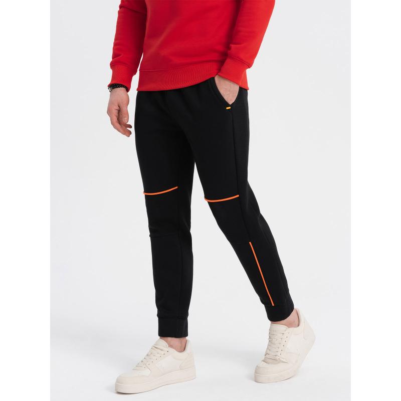 Pánské tepláky V1 OM-PASK-0145 černé 