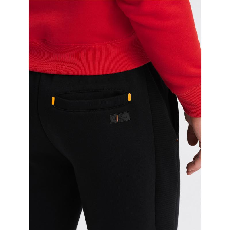 Pánské tepláky V1 OM-PASK-0145 černé 