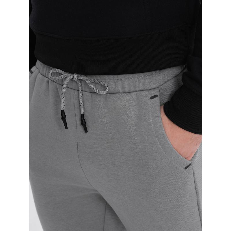 Pánske tepláky V2 OM-PASK-0145 sivé