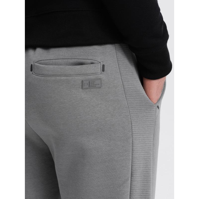 Pánske tepláky V2 OM-PASK-0145 sivé