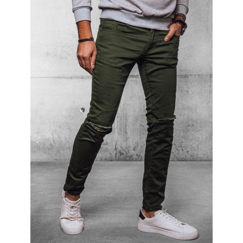 Pánské džíny zelené