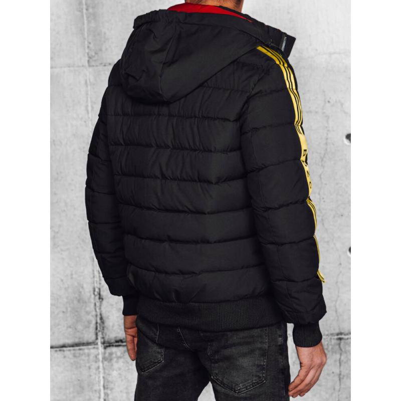 Férfi steppelt kabát STOVA fekete