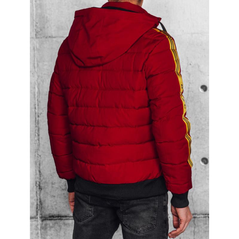 Pánská prošívaná bunda STOVA bordó