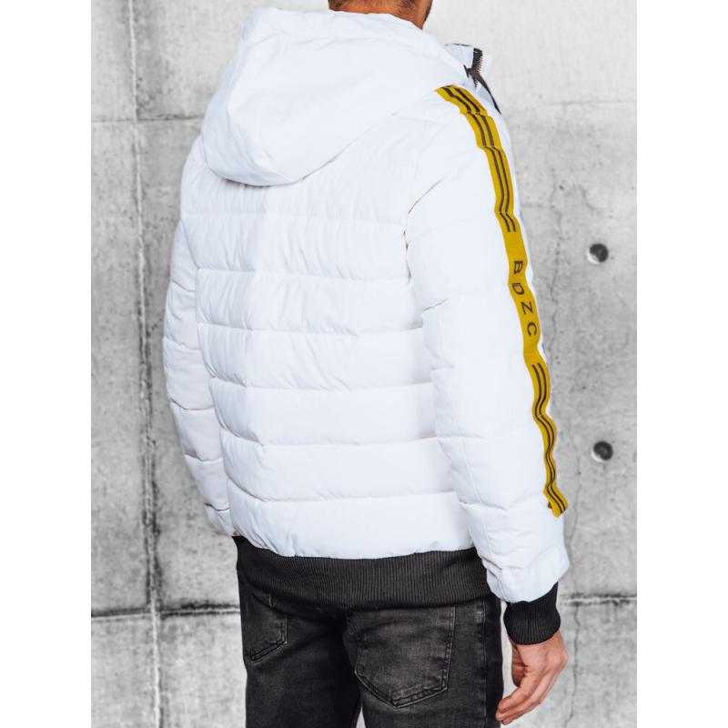 Pánská prošívaná bunda STOVA bílá