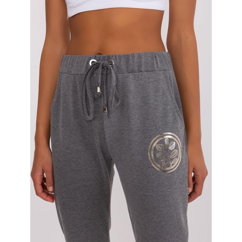 Dámské tepláky LIU tmavě šedé 