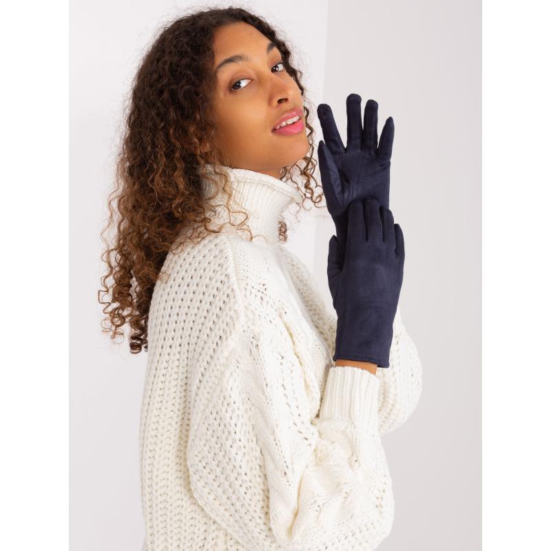 Dámske rukavice TOUCH tmavomodré