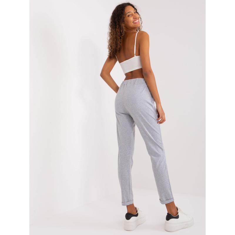 Dámské tepláky se zavazováním DIB šedé 