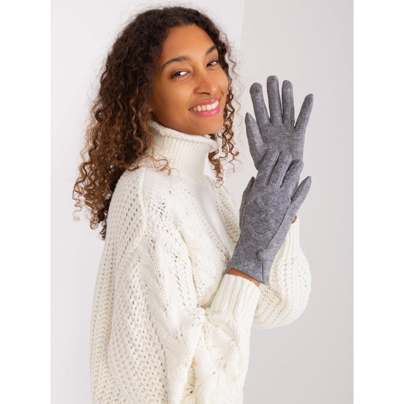 Dámské rukavice CEA tmavě šedé