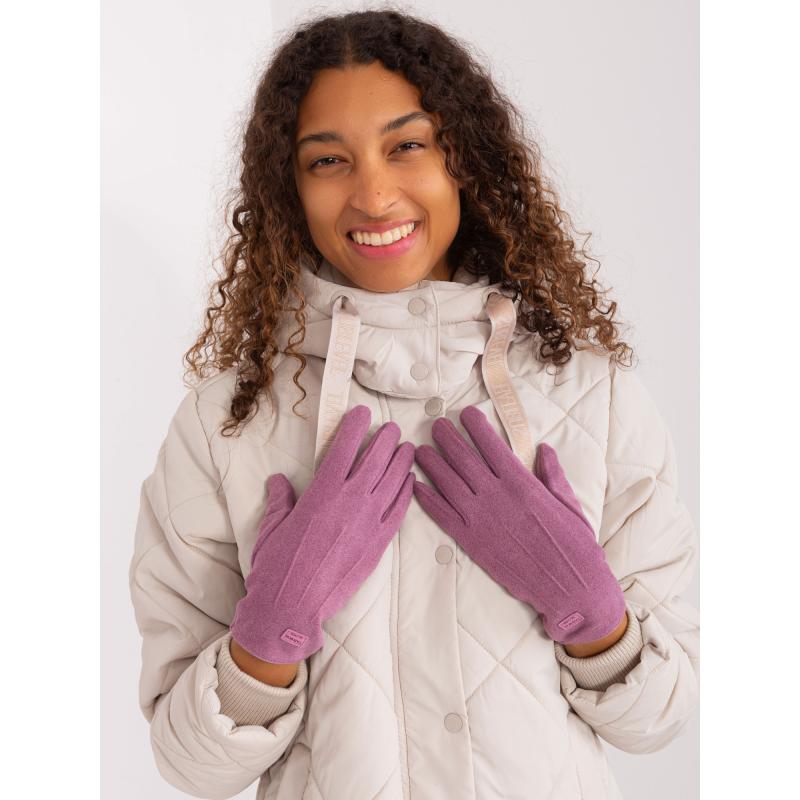 Dámské rukavice s dotykovou funkcí DIDA fialové 