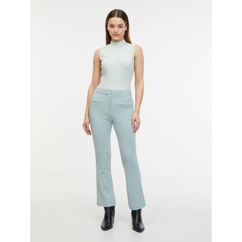 Mentolové dámské basic tílko