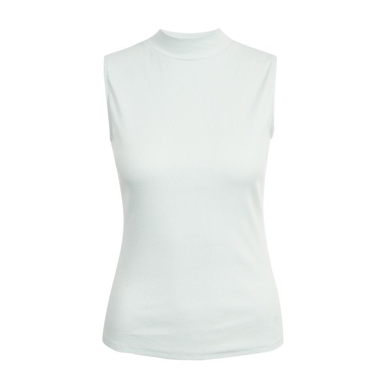 Mentolové dámské basic tílko