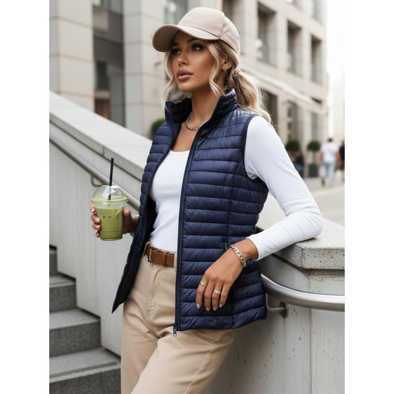 Dámská vesta STANSY tmavě modrá