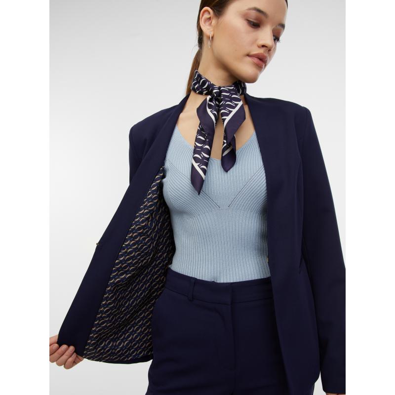 Tmavě modré dámské sako