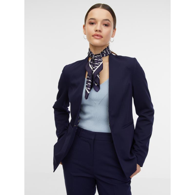 Tmavě modré dámské sako
