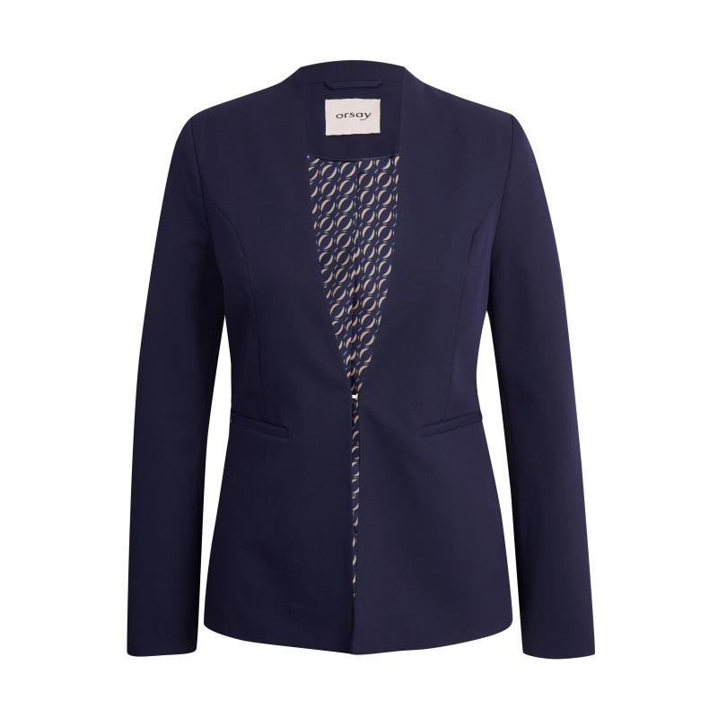 Tmavě modré dámské sako