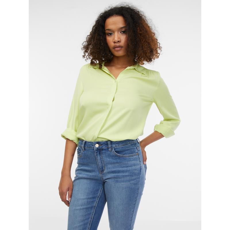 Világoskék női slim fit farmer