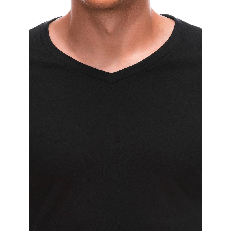 Férfi V-nyakú póló EM-TSBS-0101 fekete