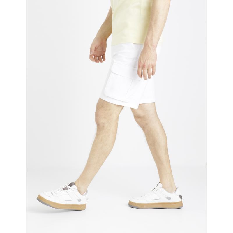 Plátěné cargo kraťasy Doribm