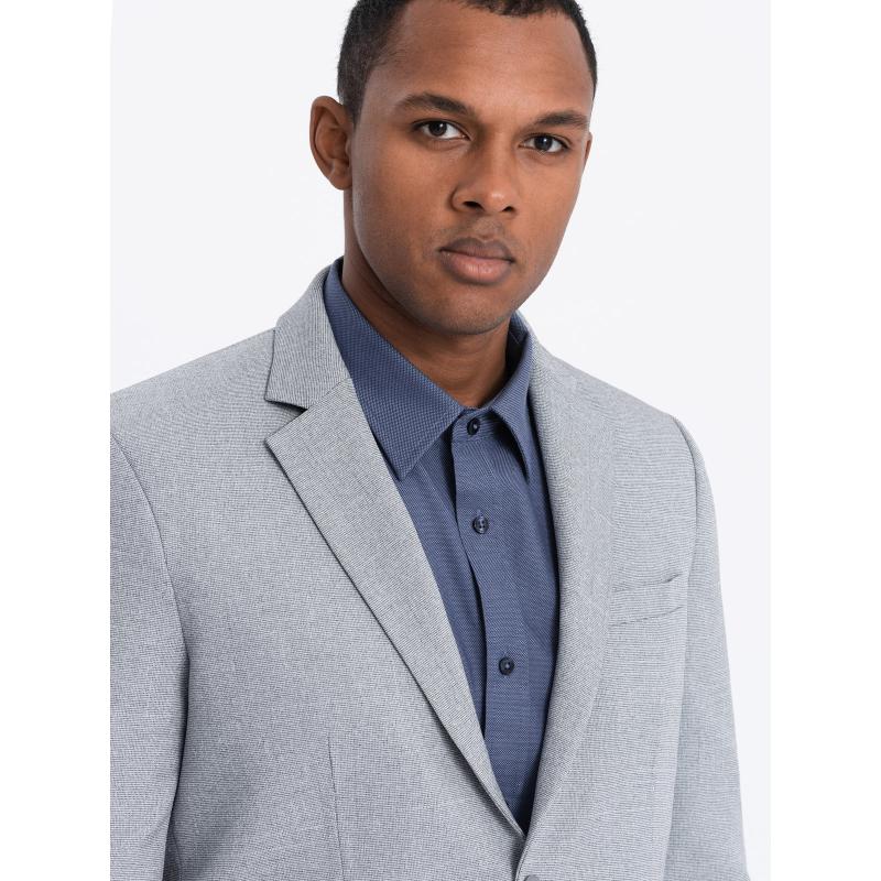 Férfi zakó díszgombokkal REFA szürke