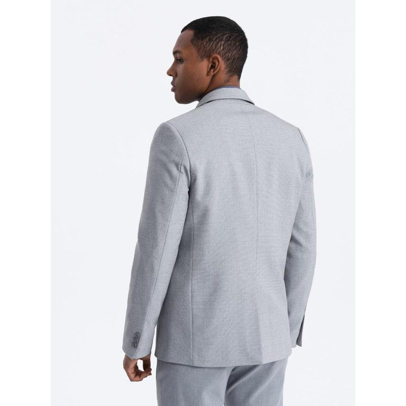 Férfi zakó díszgombokkal REFA szürke