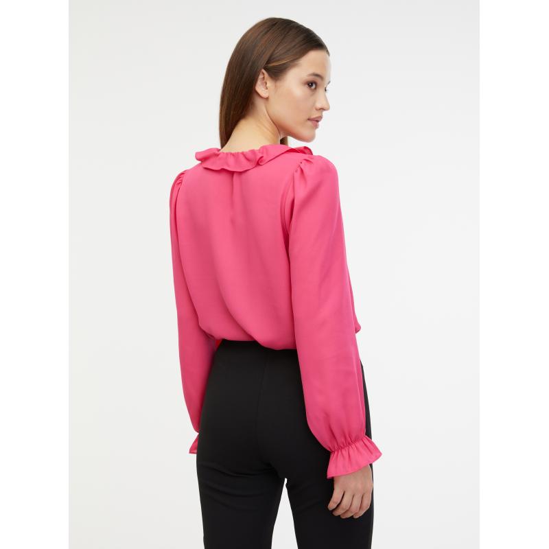 Růžová dámská halenka