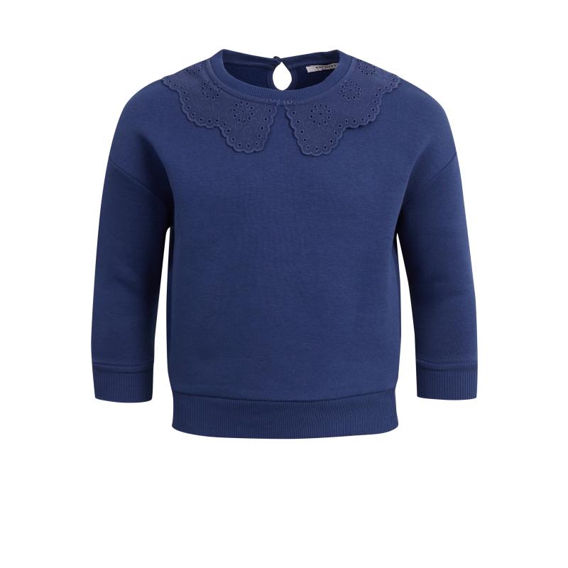 Sötétkék lány pulóver