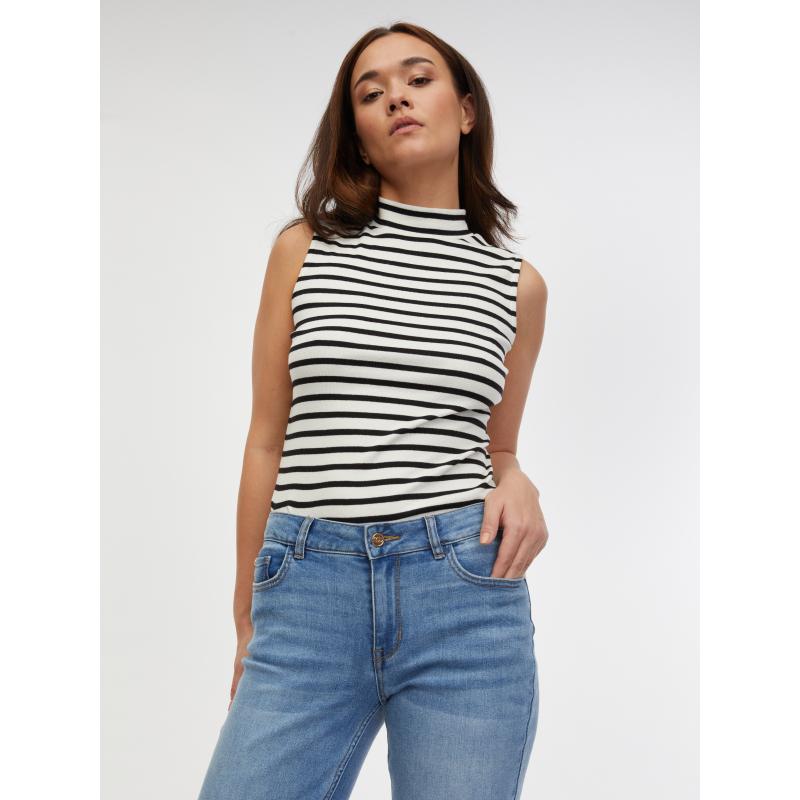 Svetlomodré dámske džínsy rovného strihu