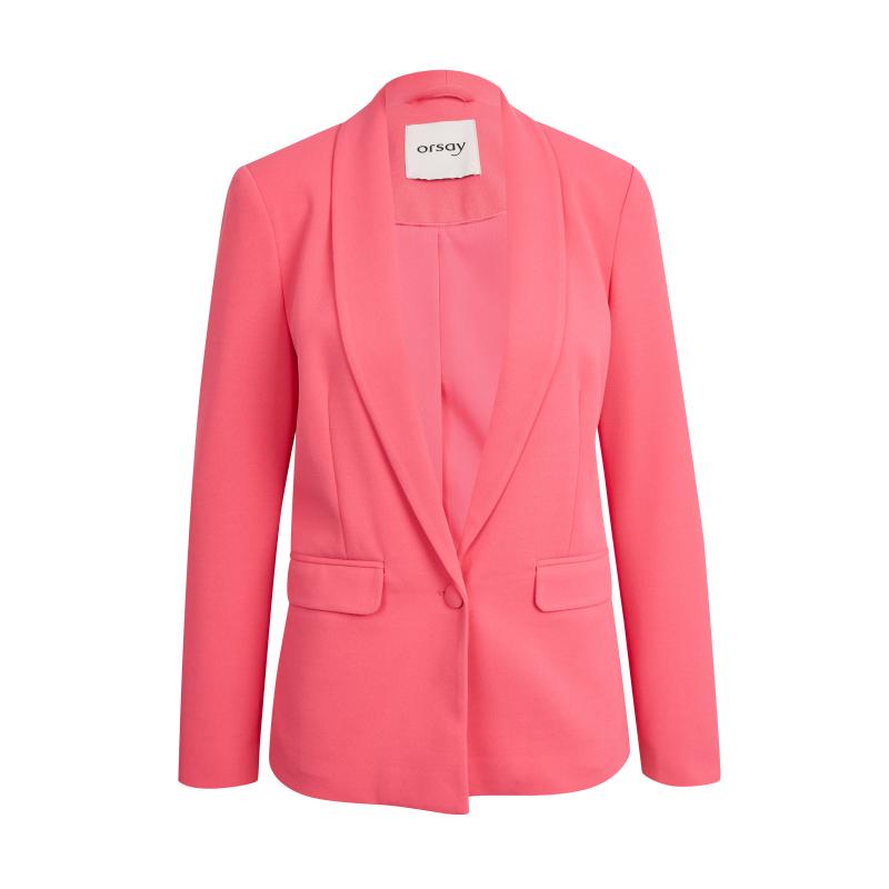 Ružové dámske sako