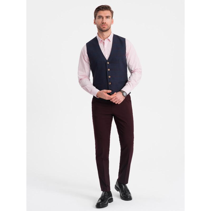 Férfi öles mellény V1 OM-BLZV-0123 OM-BLZV-0123 sötétkék