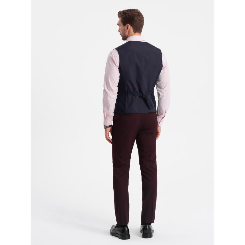 Férfi öles mellény V1 OM-BLZV-0123 OM-BLZV-0123 sötétkék