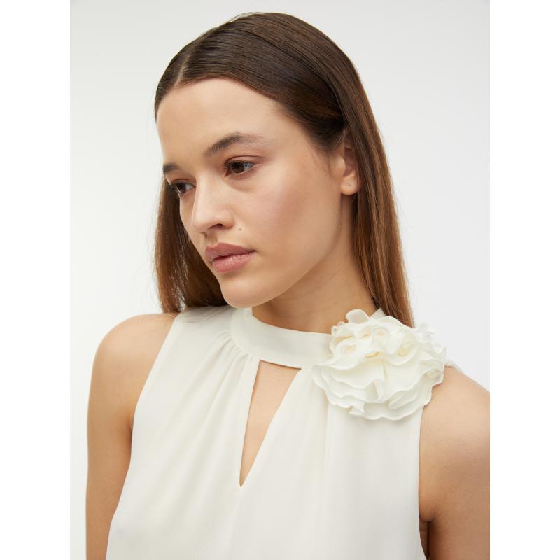 Krémová dámská halenka