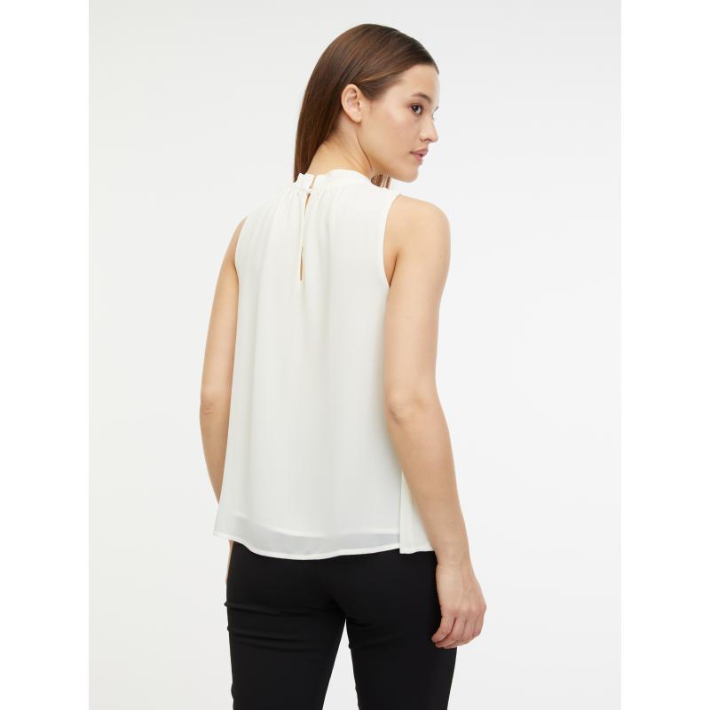 Krémová dámská halenka