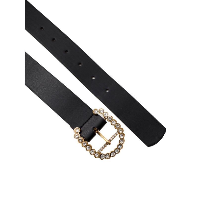 Dámský pásek se sponou OCH BELLA černý 