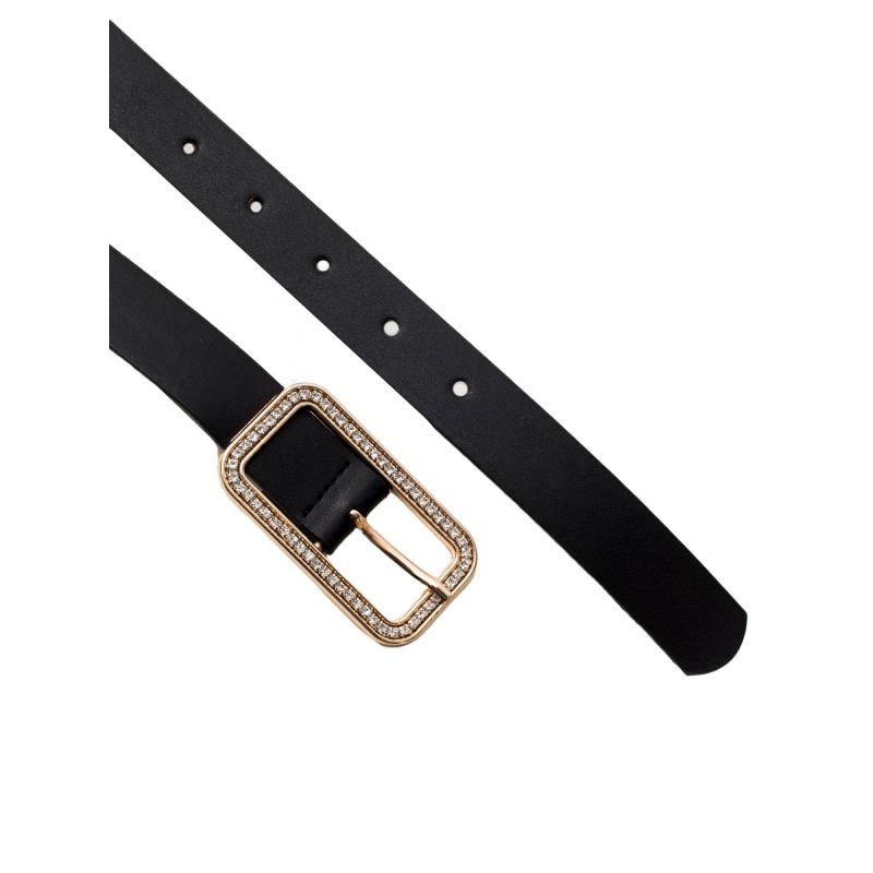 Dámský opasek se sponou OCH BELLA černý 