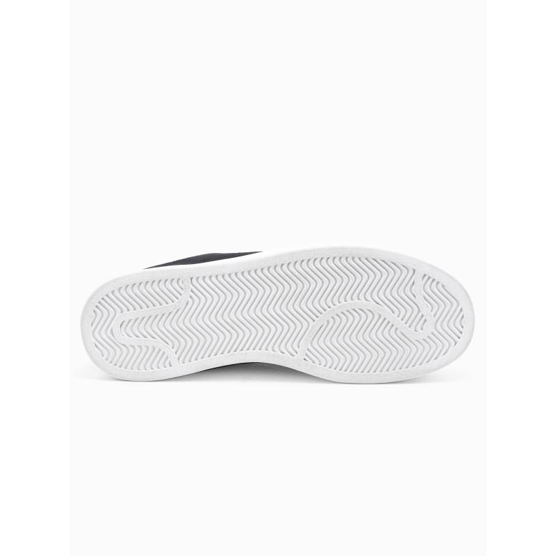 Pánske tenisky zo zmiešaného materiálu čierne V2 OM-FOCS-0108