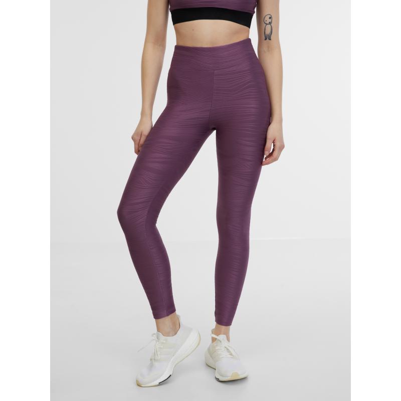 Lila női mintás sport leggings