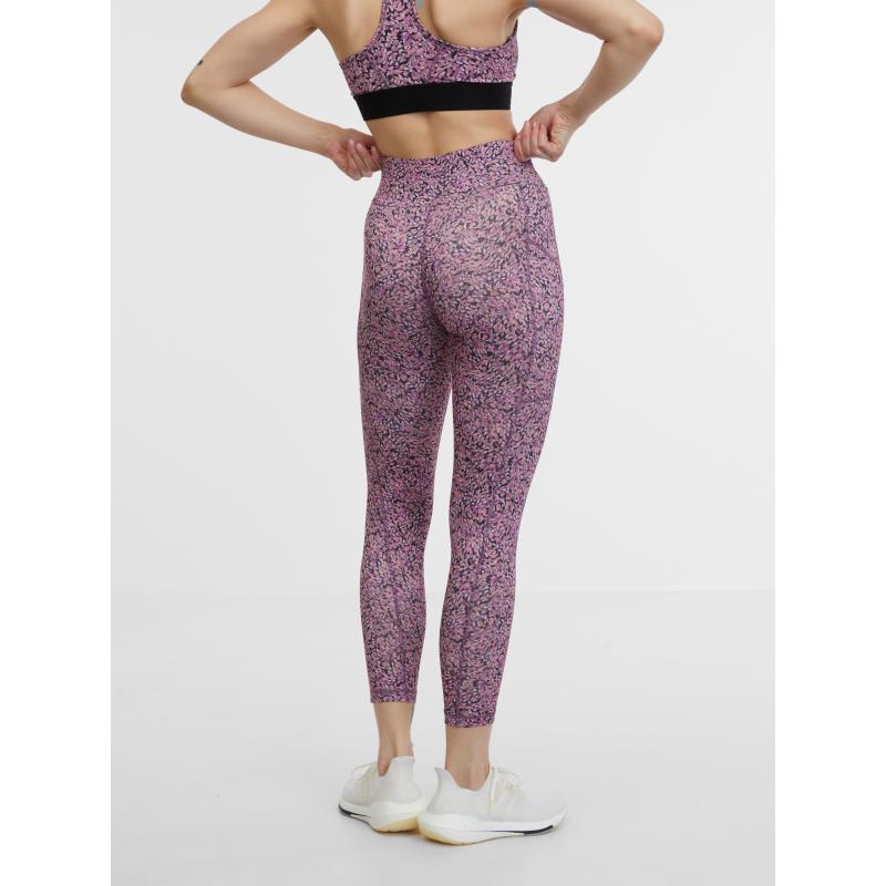 Světle fialové dámské sportovní legíny