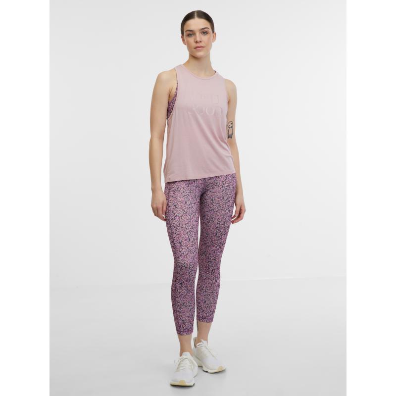 Světle růžové dámské sportovní tílko