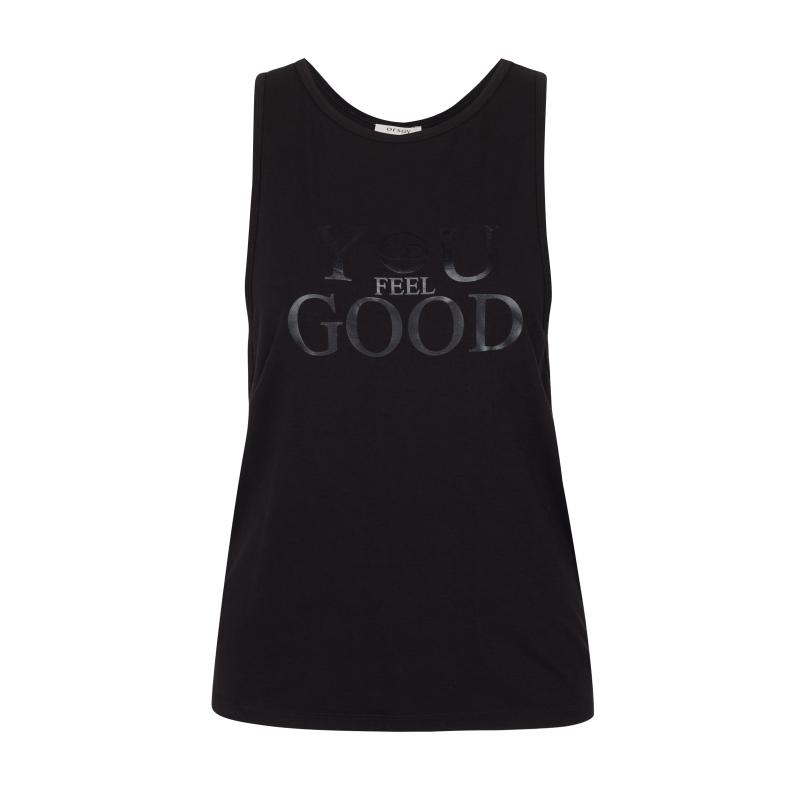 Fekete női sportos pulóver